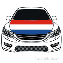 Le drapeau de capot de voiture de drapeau de la coupe du monde des pays-bas 100*150cm